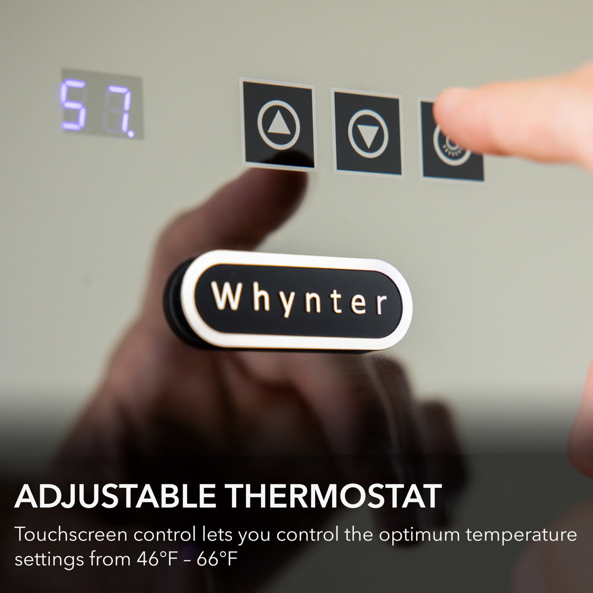 Whynter WC-201TD feature detail