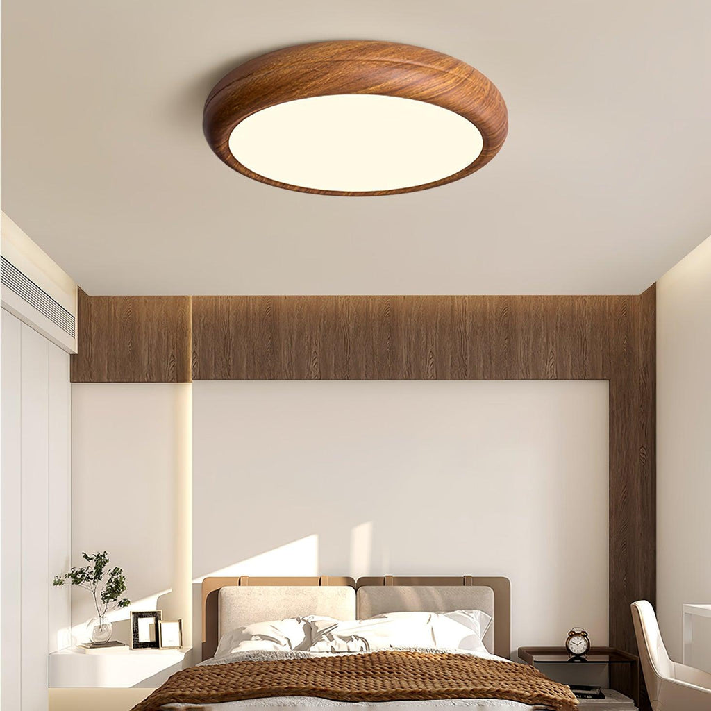 Veinure Du Bois Round Flush Mount