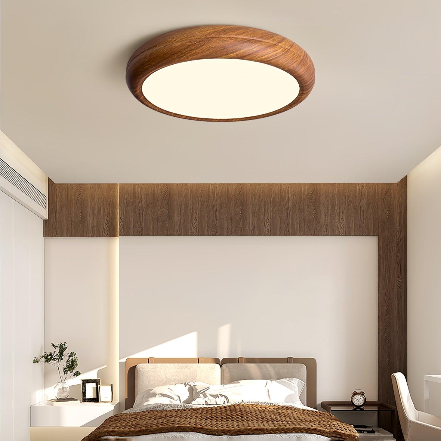 Veinure Du Bois Round Flush Mount