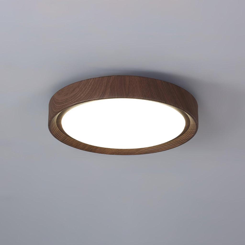 Veinure Du Bois Round Flush Mount