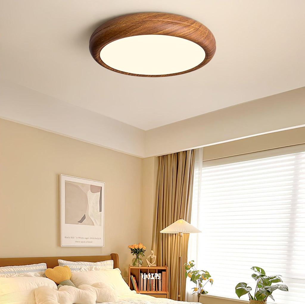 Veinure Du Bois Round Flush Mount