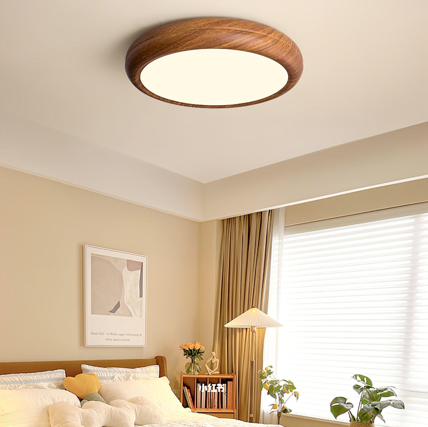 Veinure Du Bois Round Flush Mount