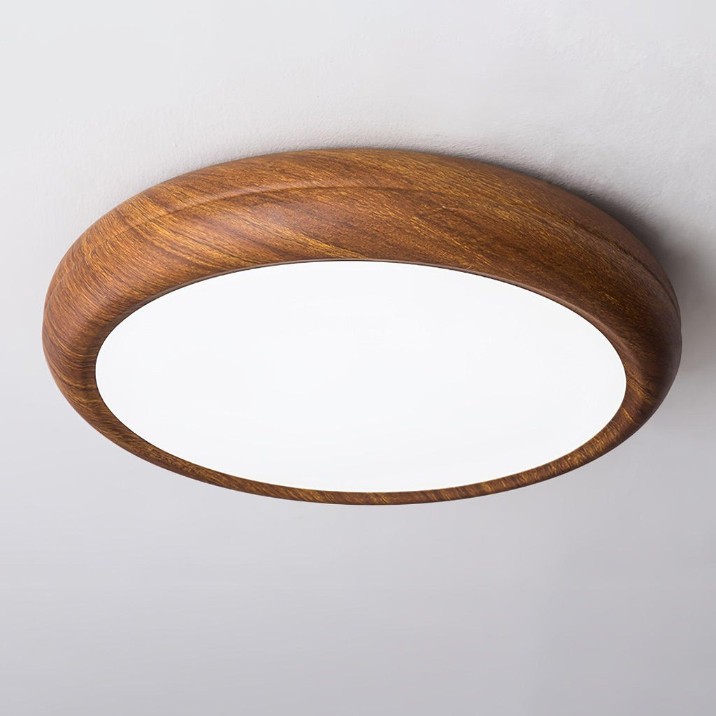 Veinure Du Bois Round Flush Mount