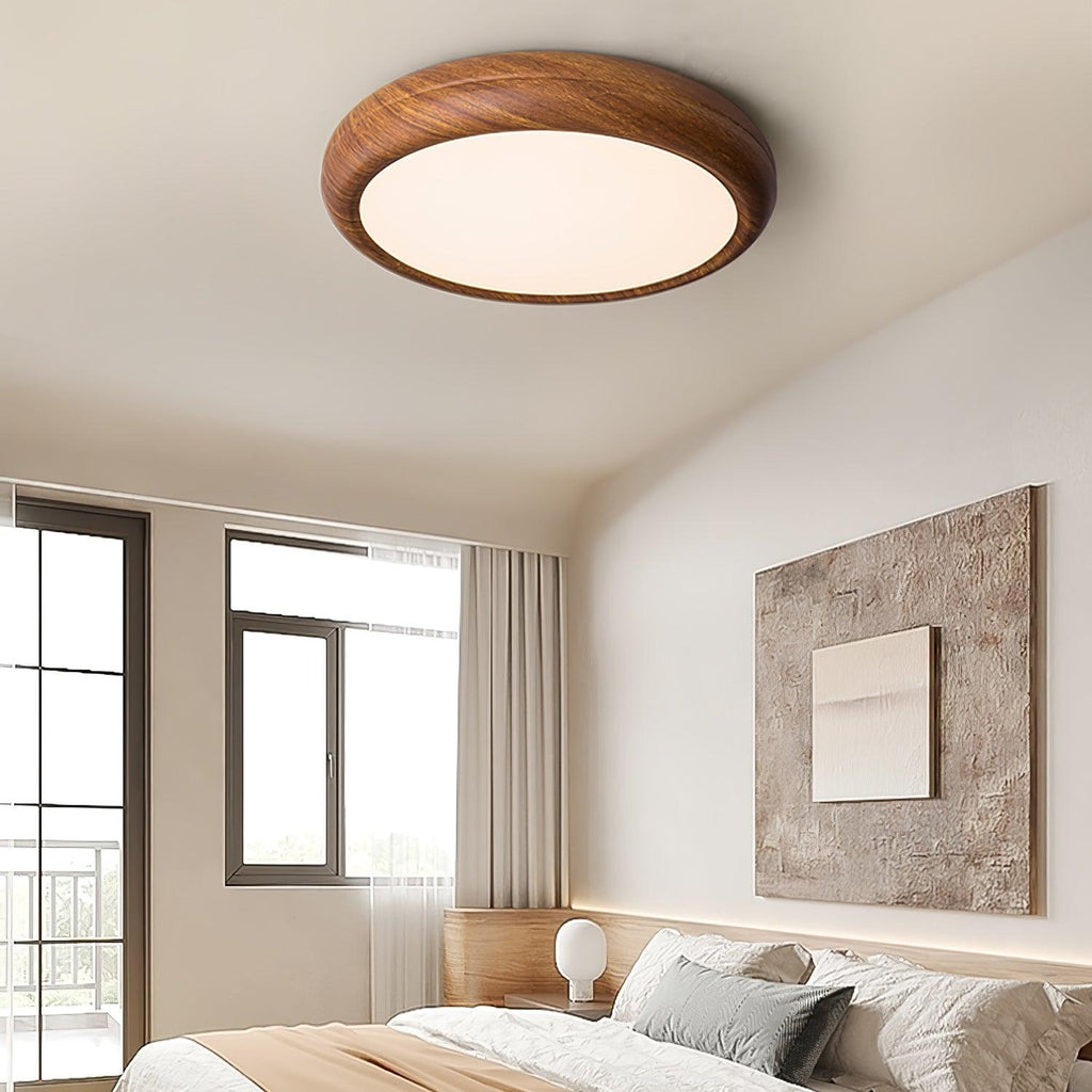 Veinure Du Bois Round Flush Mount