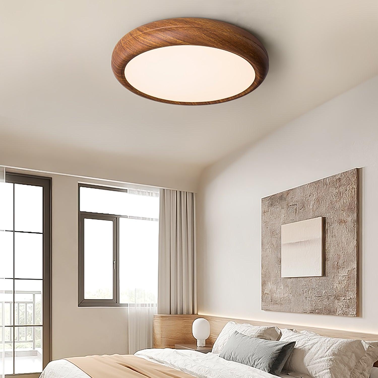Veinure Du Bois Round Flush Mount