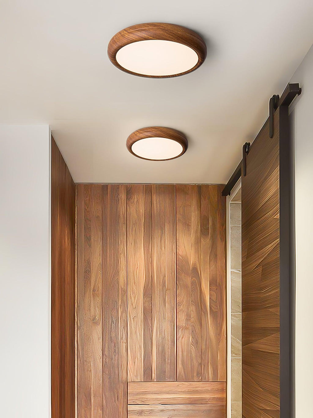 Veinure Du Bois Round Flush Mount