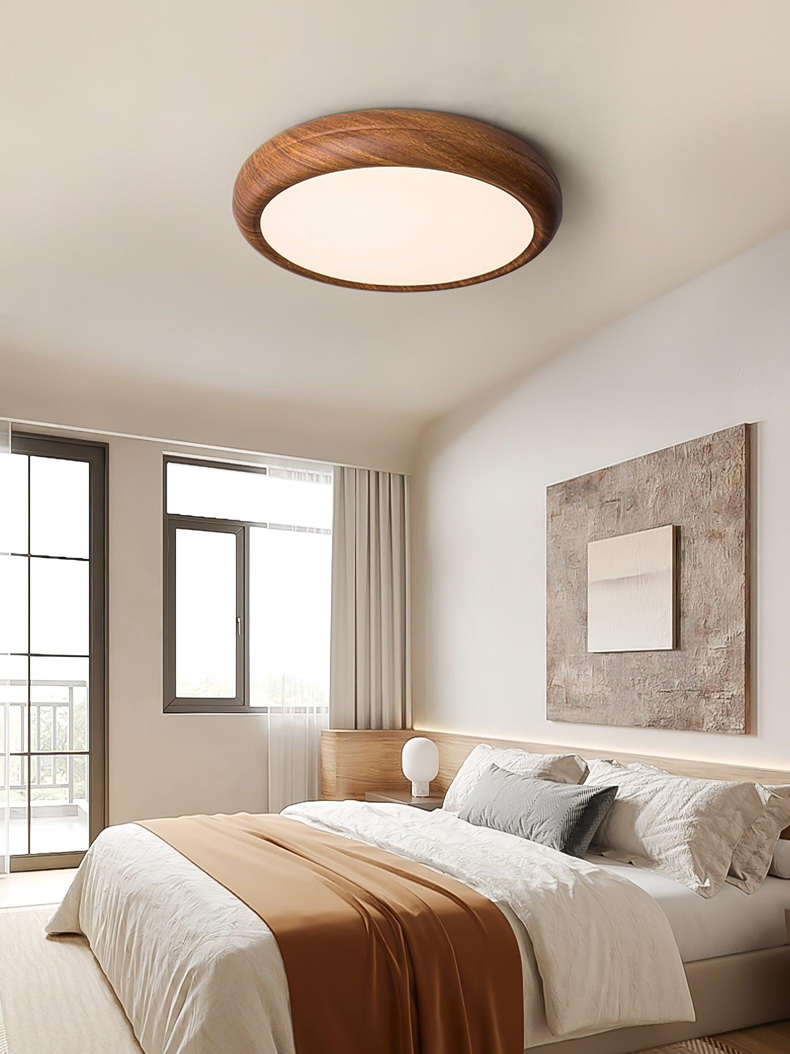 Veinure Du Bois Round Flush Mount