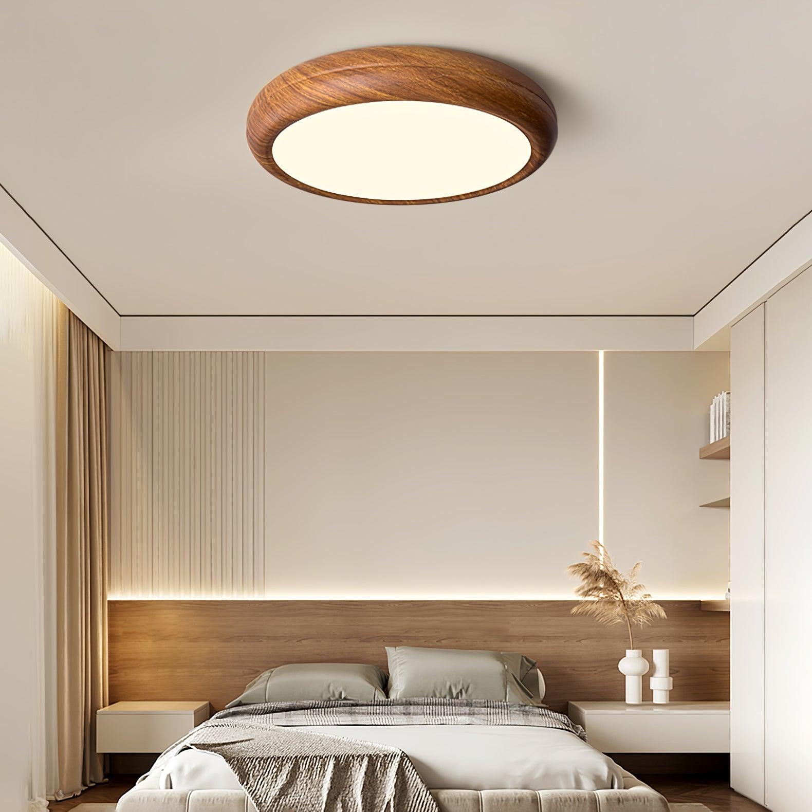 Veinure Du Bois Round Flush Mount