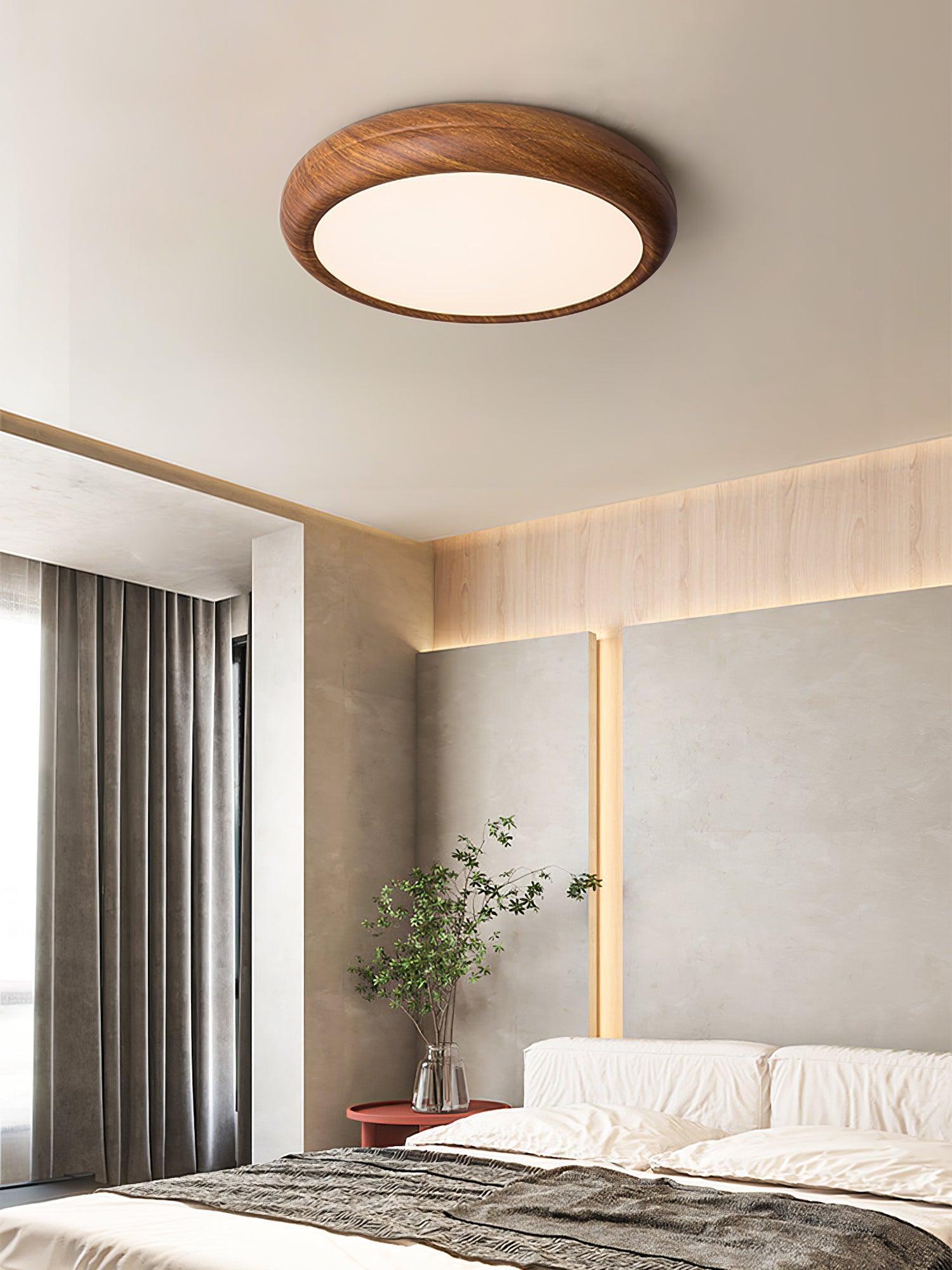 Veinure Du Bois Round Flush Mount