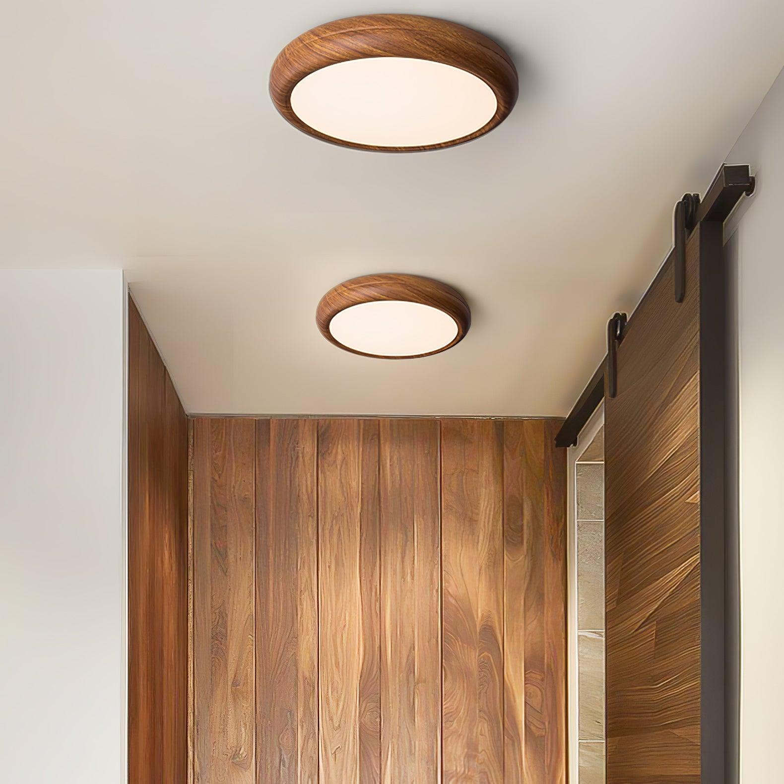 Veinure Du Bois Round Flush Mount