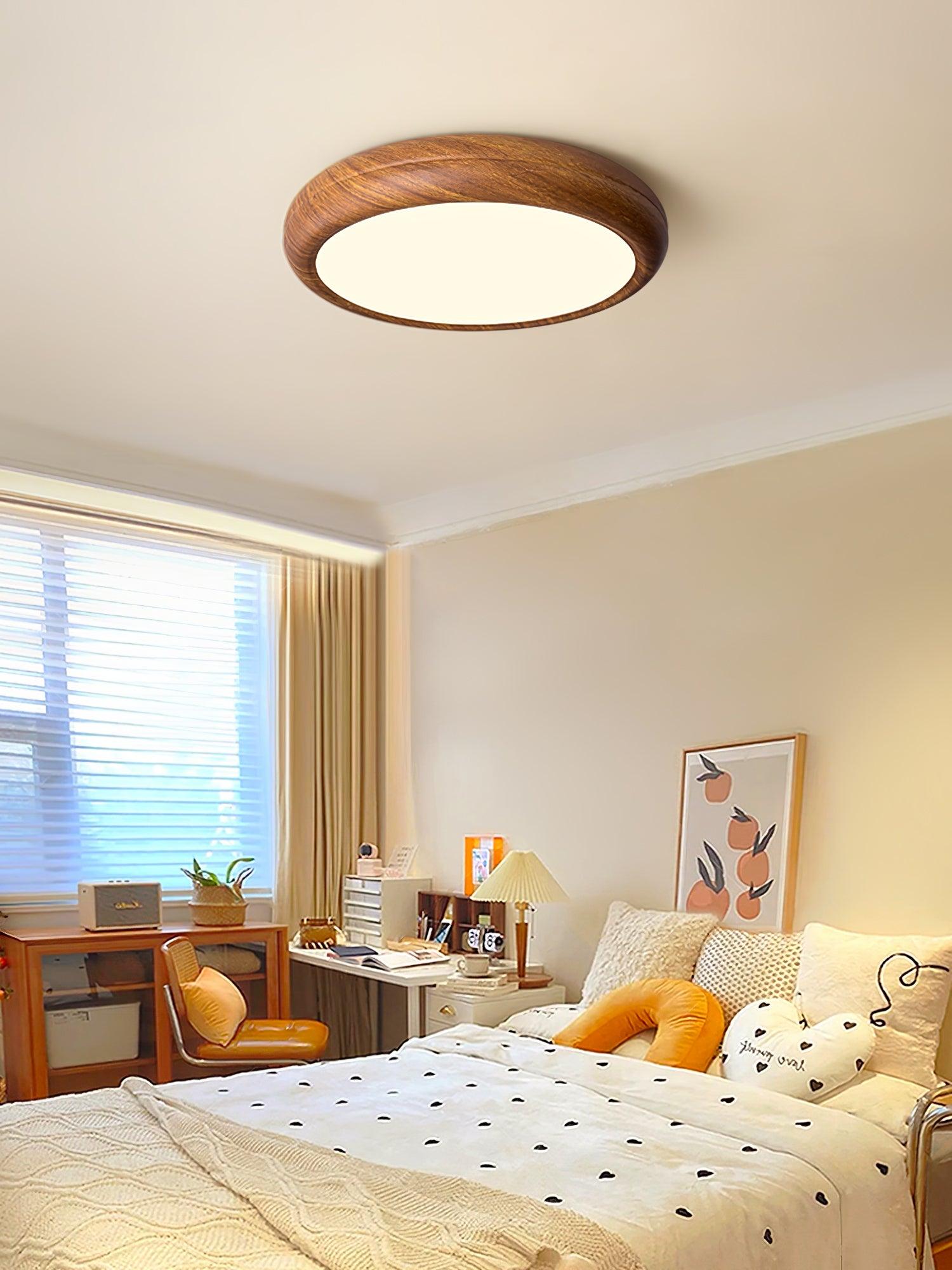 Veinure Du Bois Round Flush Mount