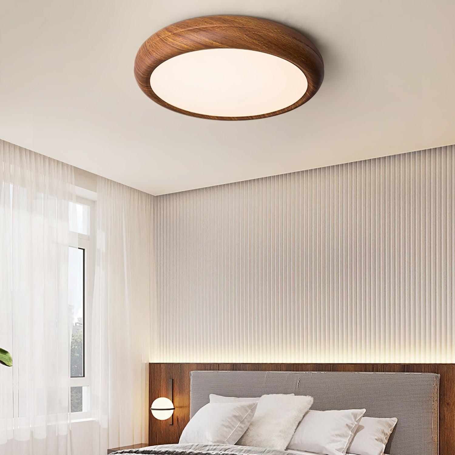 Veinure Du Bois Round Flush Mount