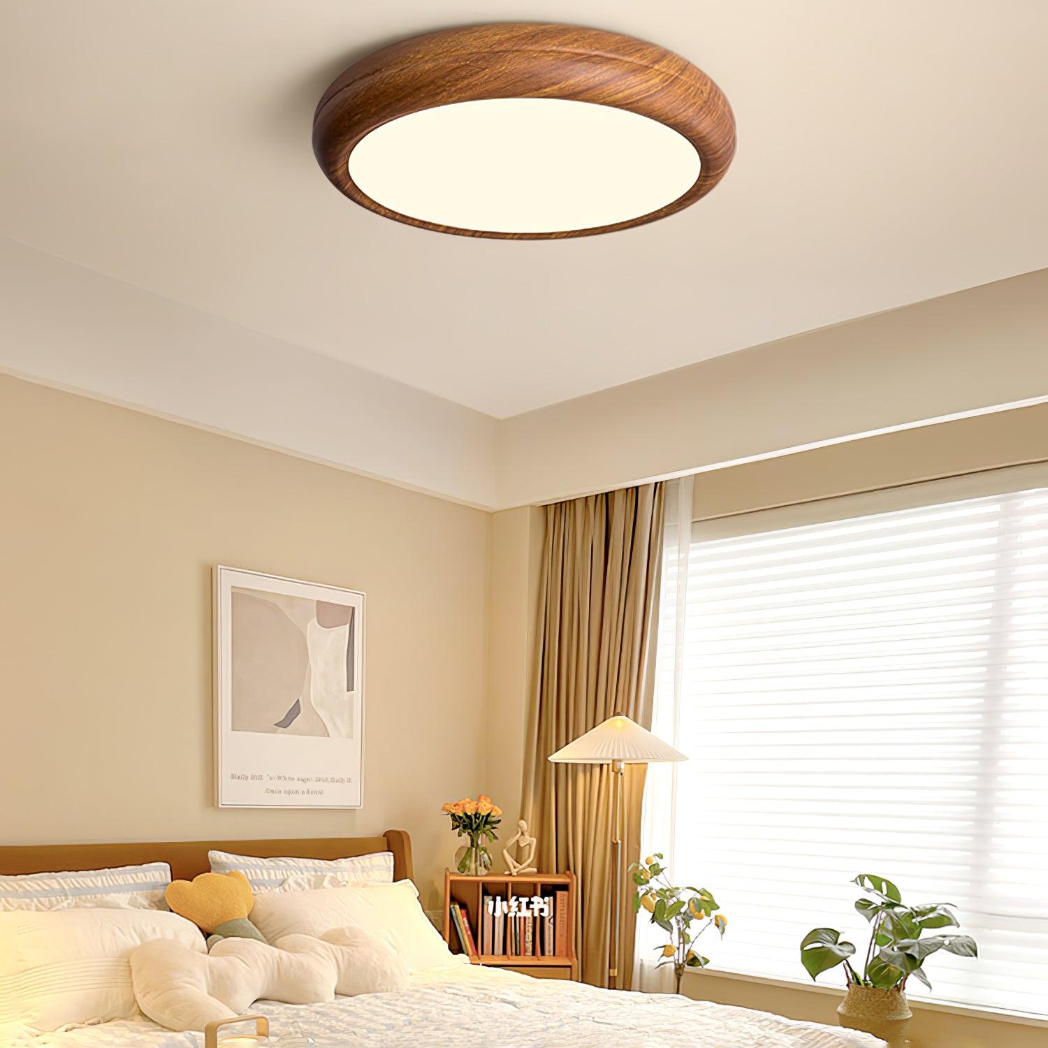 Veinure Du Bois Round Flush Mount