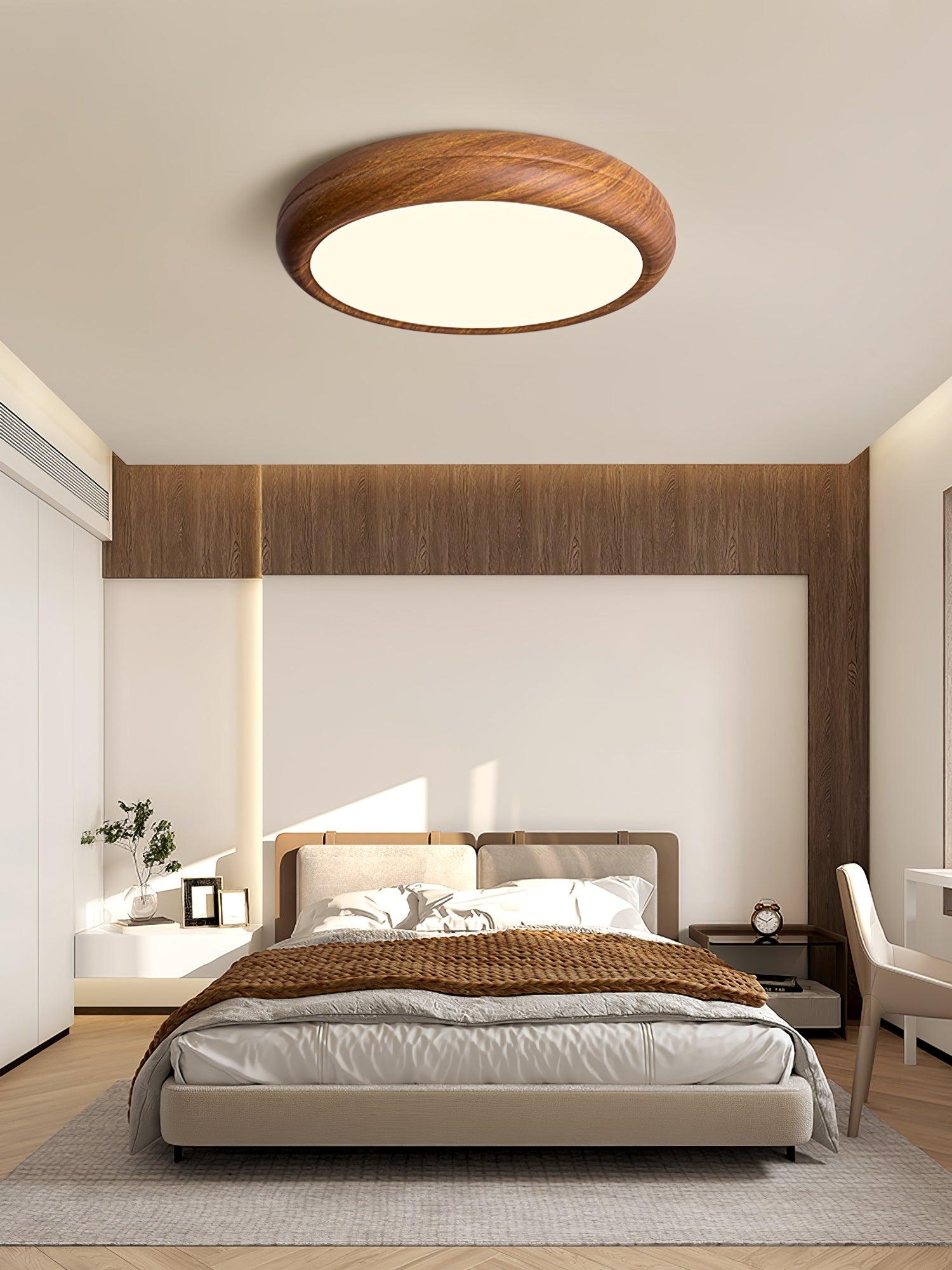 Veinure Du Bois Round Flush Mount