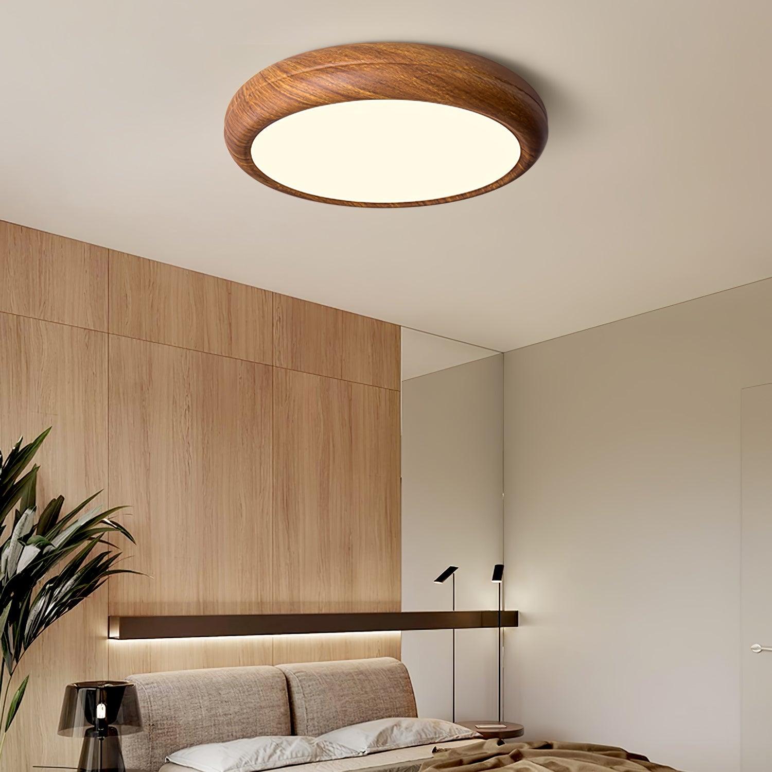 Veinure Du Bois Round Flush Mount