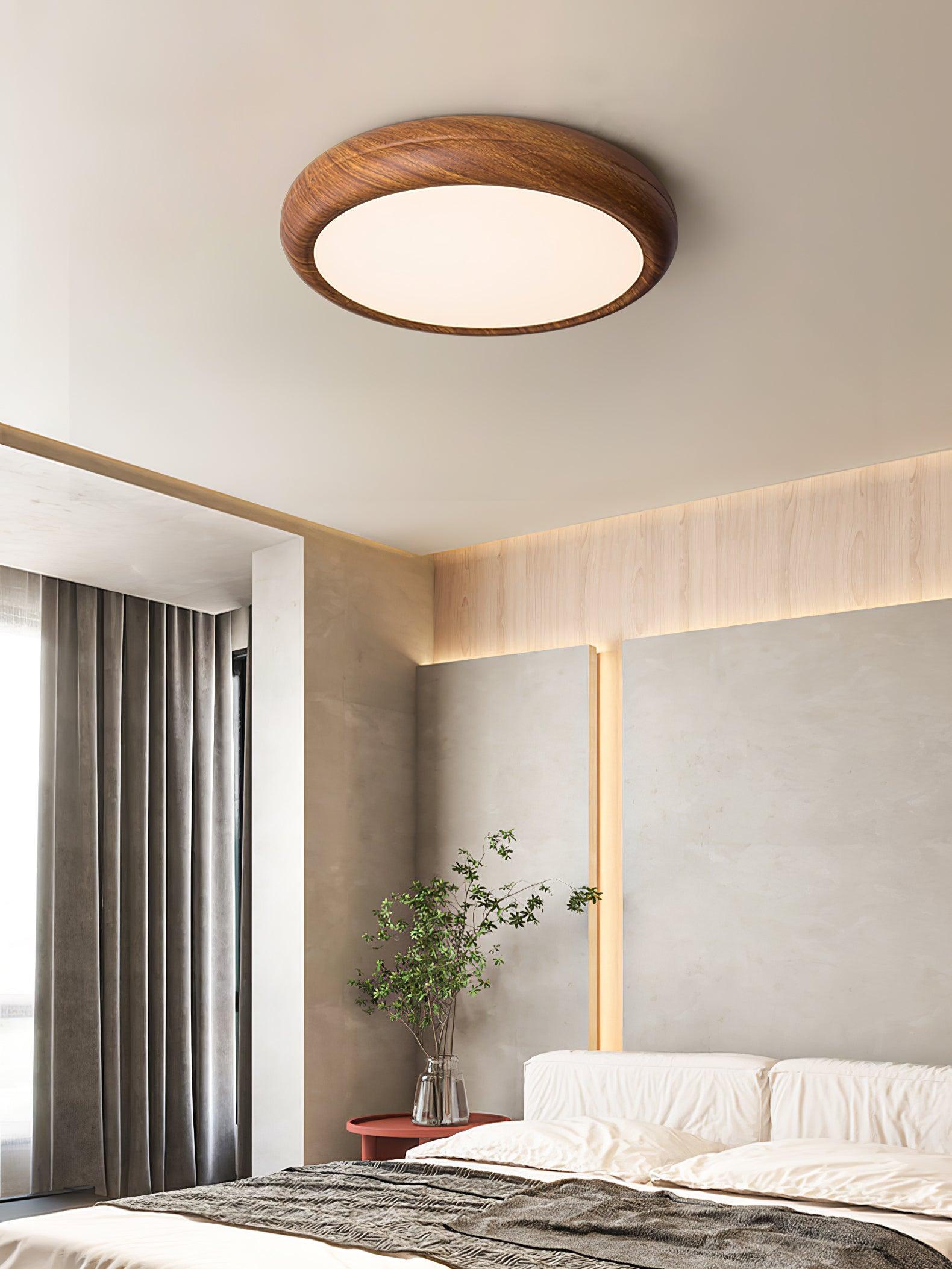 Veinure Du Bois Round Flush Mount