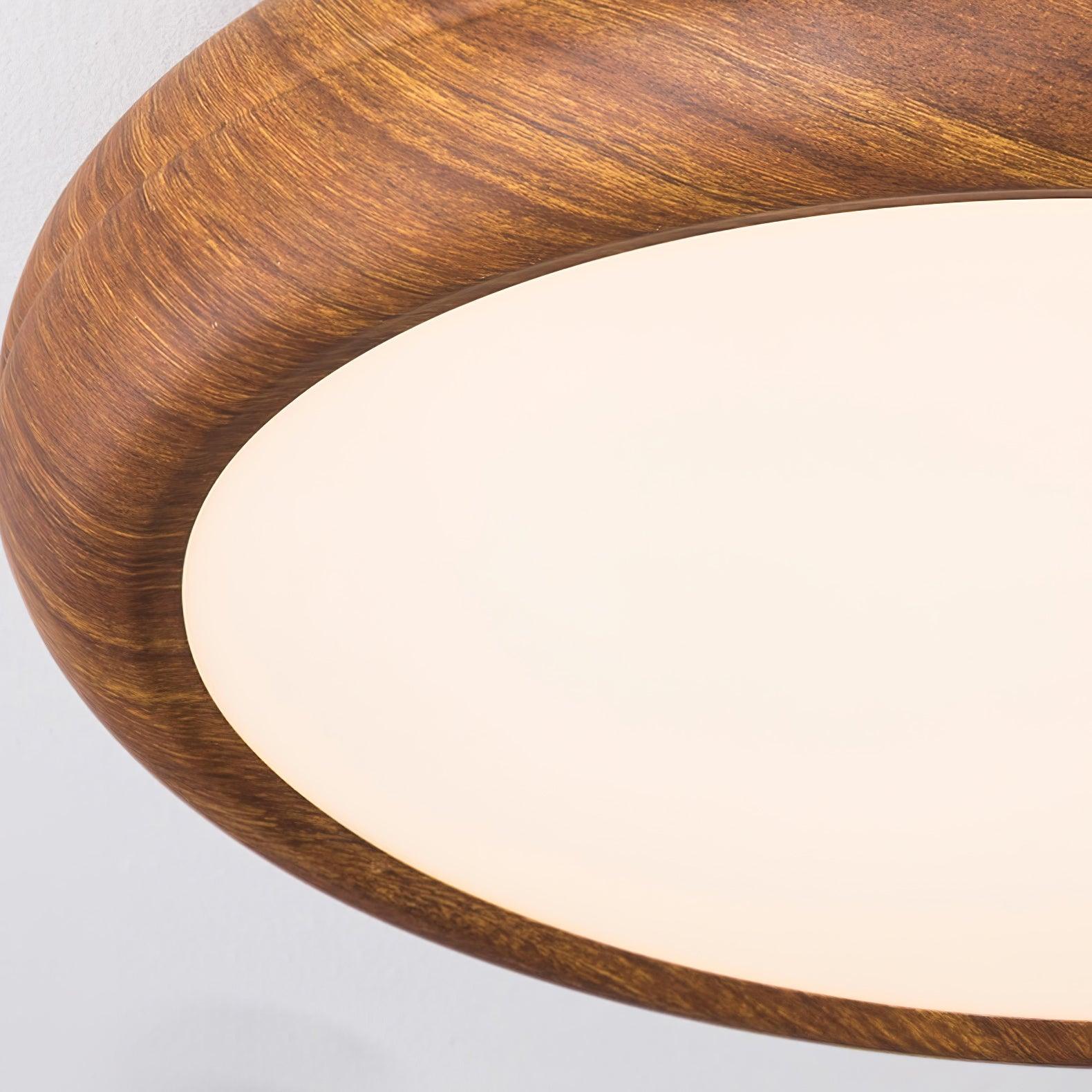 Veinure Du Bois Round Flush Mount