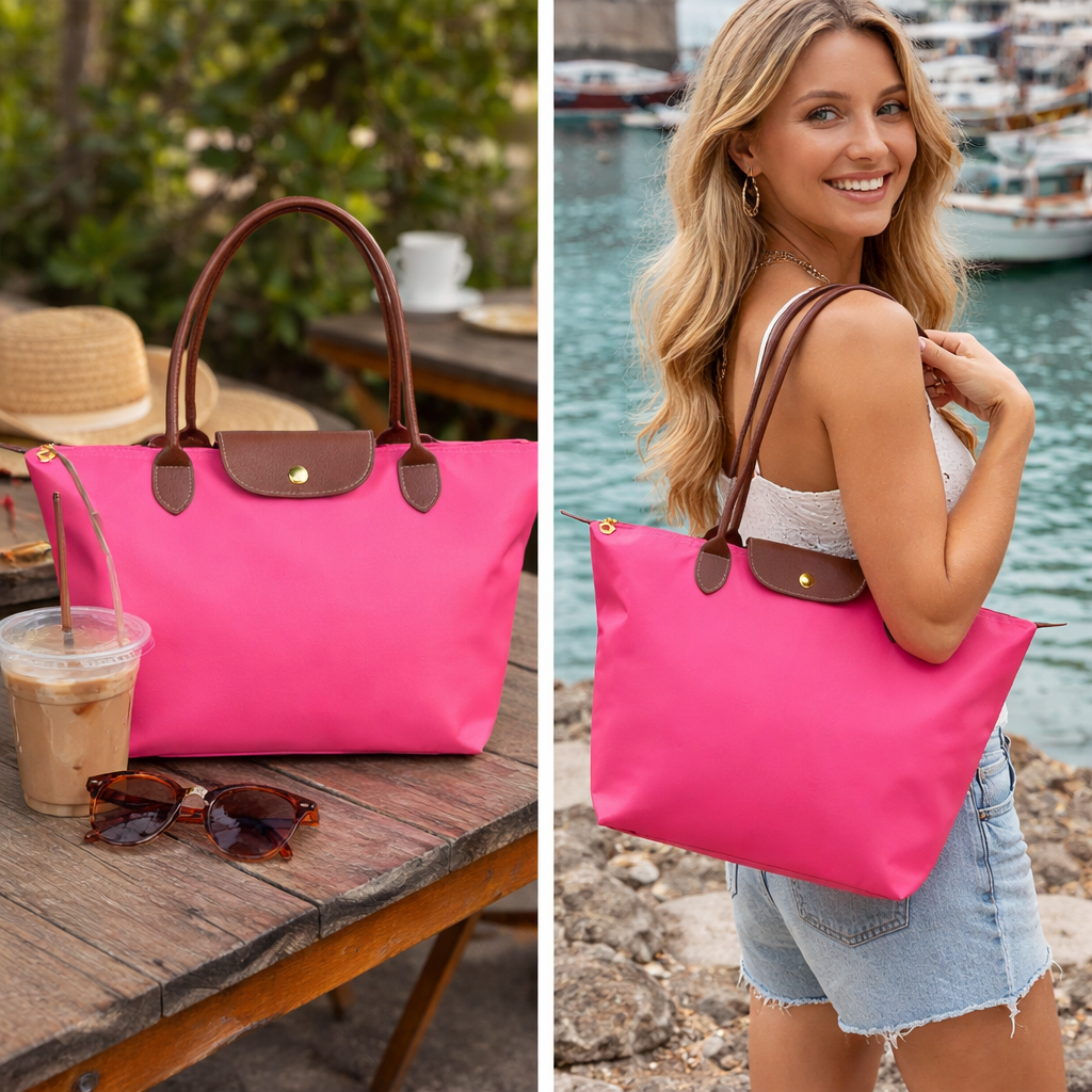 Shoulder Bag With Spacious Compartment