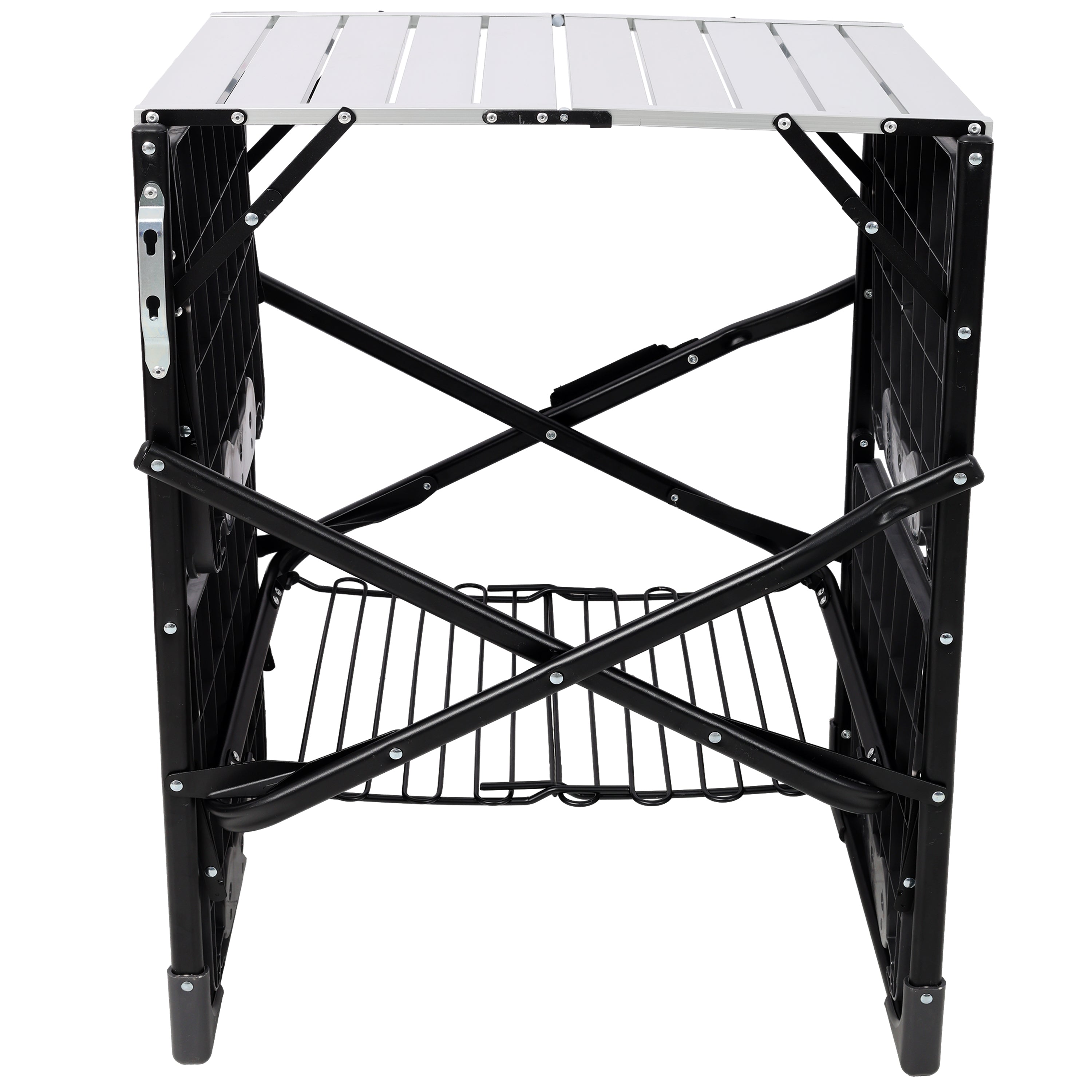 Folding Camping Kitchen Table - Portable Light Fixture