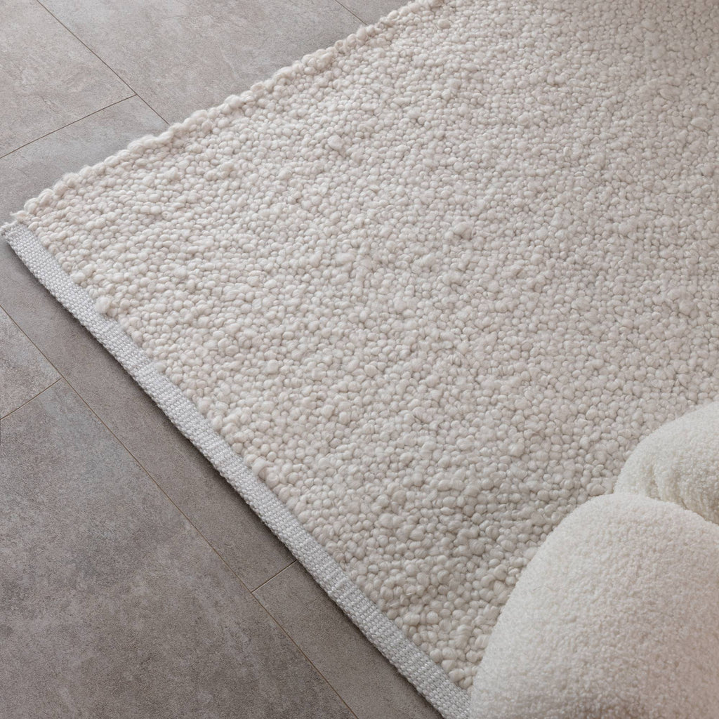 Abbus Rug styled in a living room
