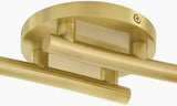Arboris 8" Iron Wall Sconce, Metallic Metallic Brass (ABRS-004)