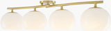 Arboris 8" Iron Wall Sconce, Metallic Metallic Brass (ABRS-004)