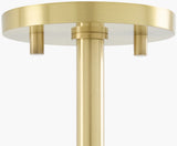 Arboris Iron Pendant Light, Metallic Metallic Brass