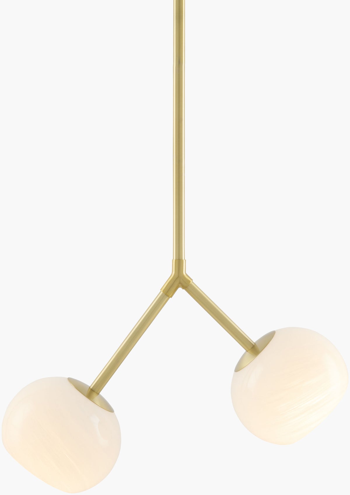 Arboris Iron Pendant Light, Metallic Metallic Brass