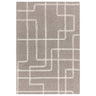 Geometric Wool Living Room Rug — Hand Tufted, Boho, Ada
