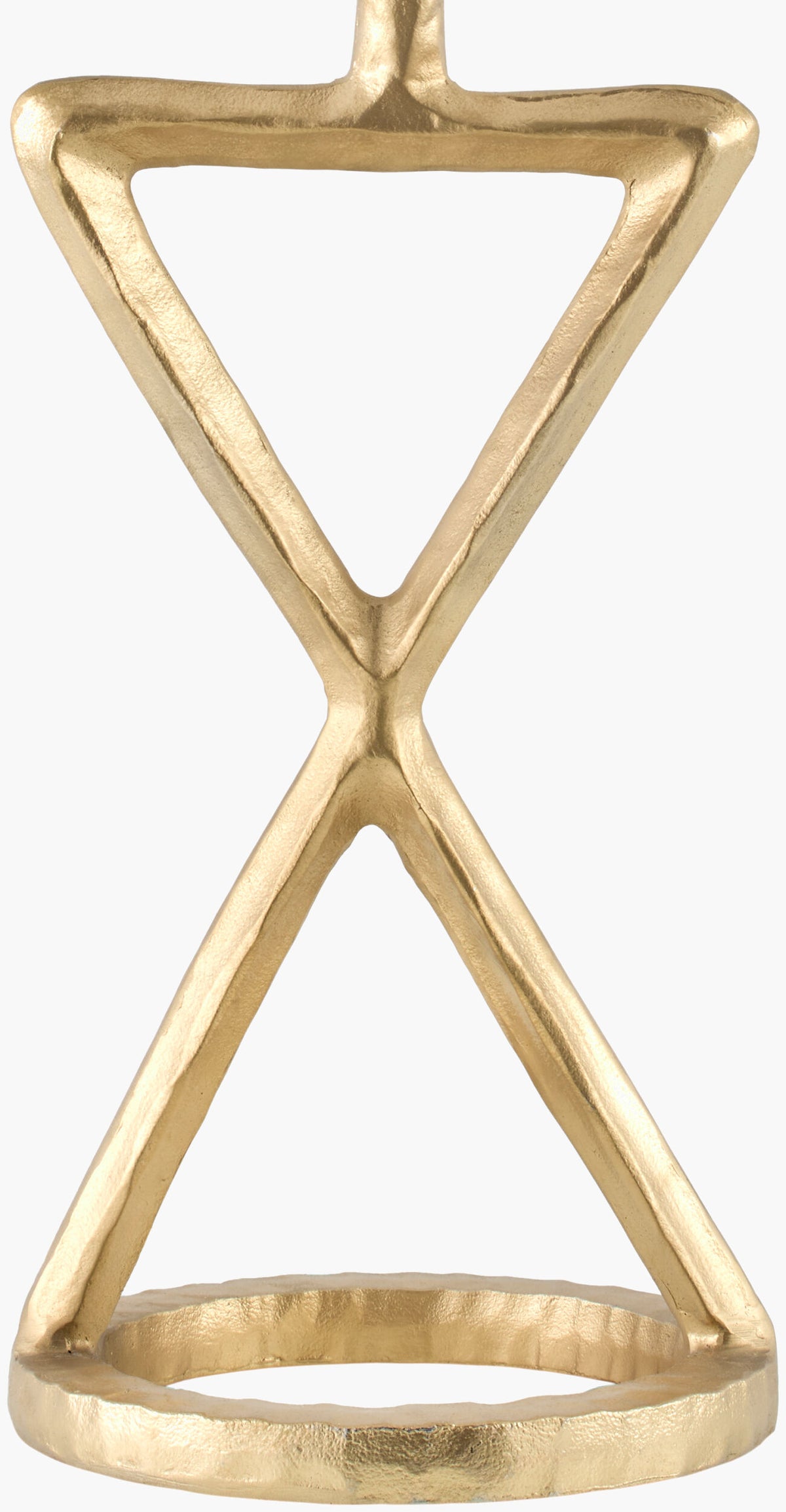 Adaje 29" Aluminum Table Lamp, Painted Gold