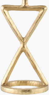 Adaje 29" Aluminum Table Lamp, Painted Gold