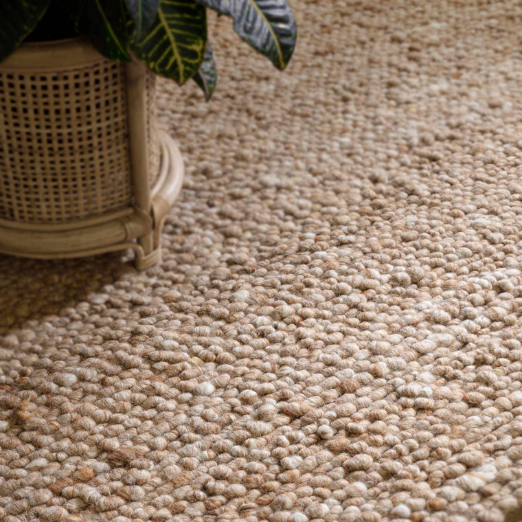Loop pile, 12 mm — Wool Living Room Rug — Loop Pile, Hand Woven, Adler