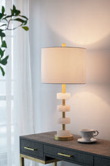 Carrara Marble Table Lamp