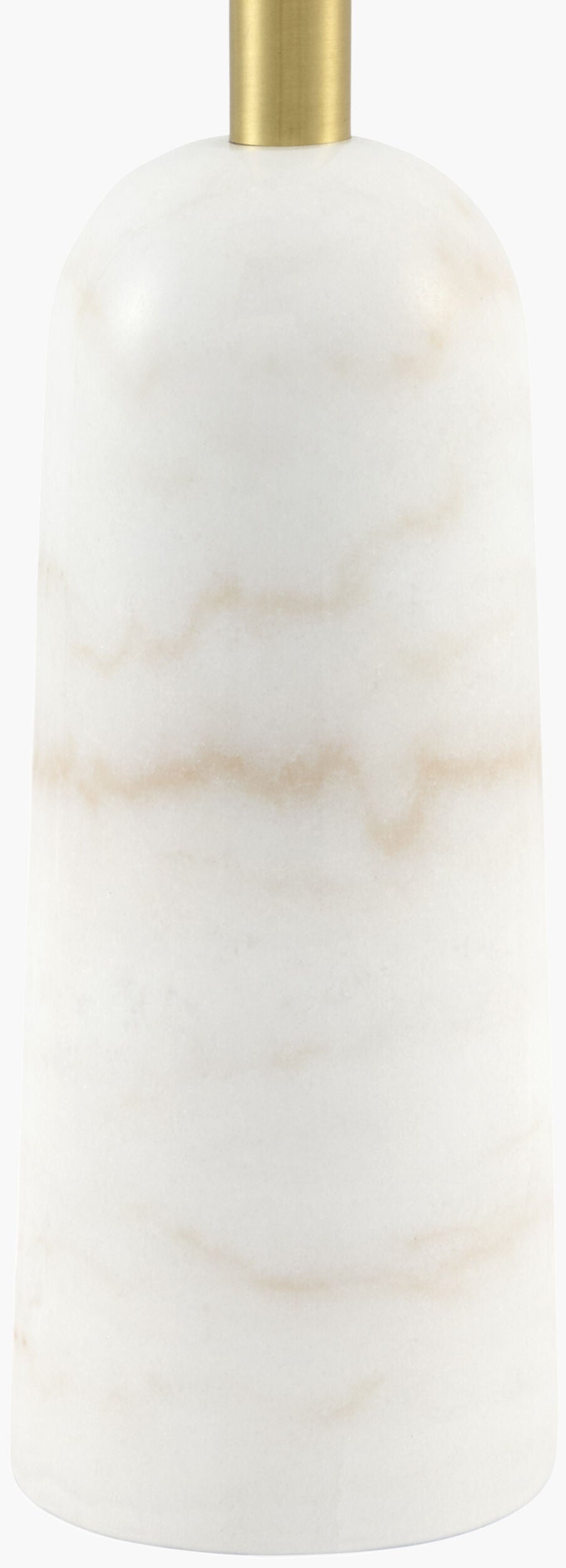 Agate 22" Marble Table Lamp, Natural White