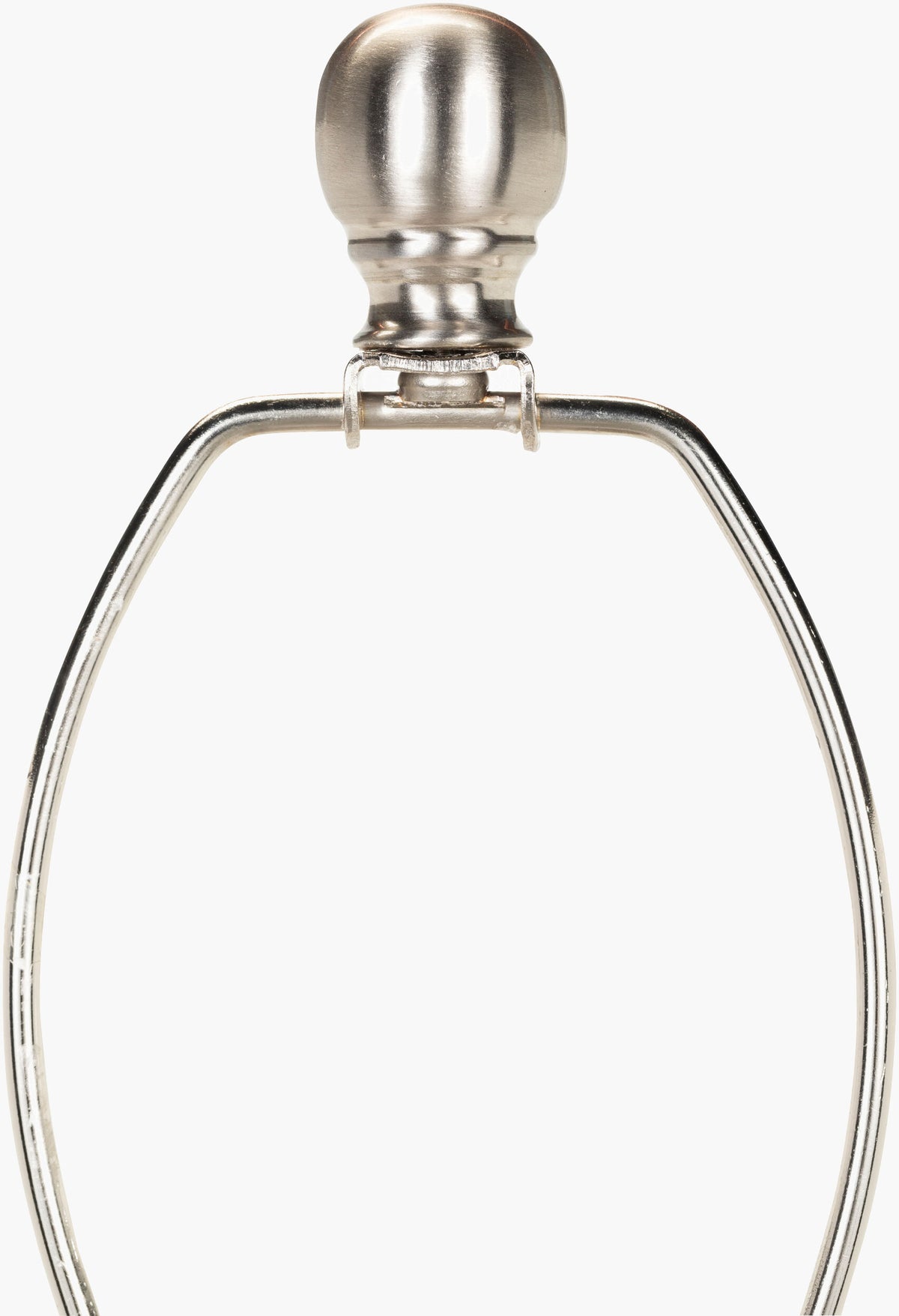 Aegina 24" Iron Table Lamp, Polished Metallic Nickel