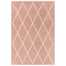 Geometric Wool Living Room Rug — Hand Tufted, Modern, Albany