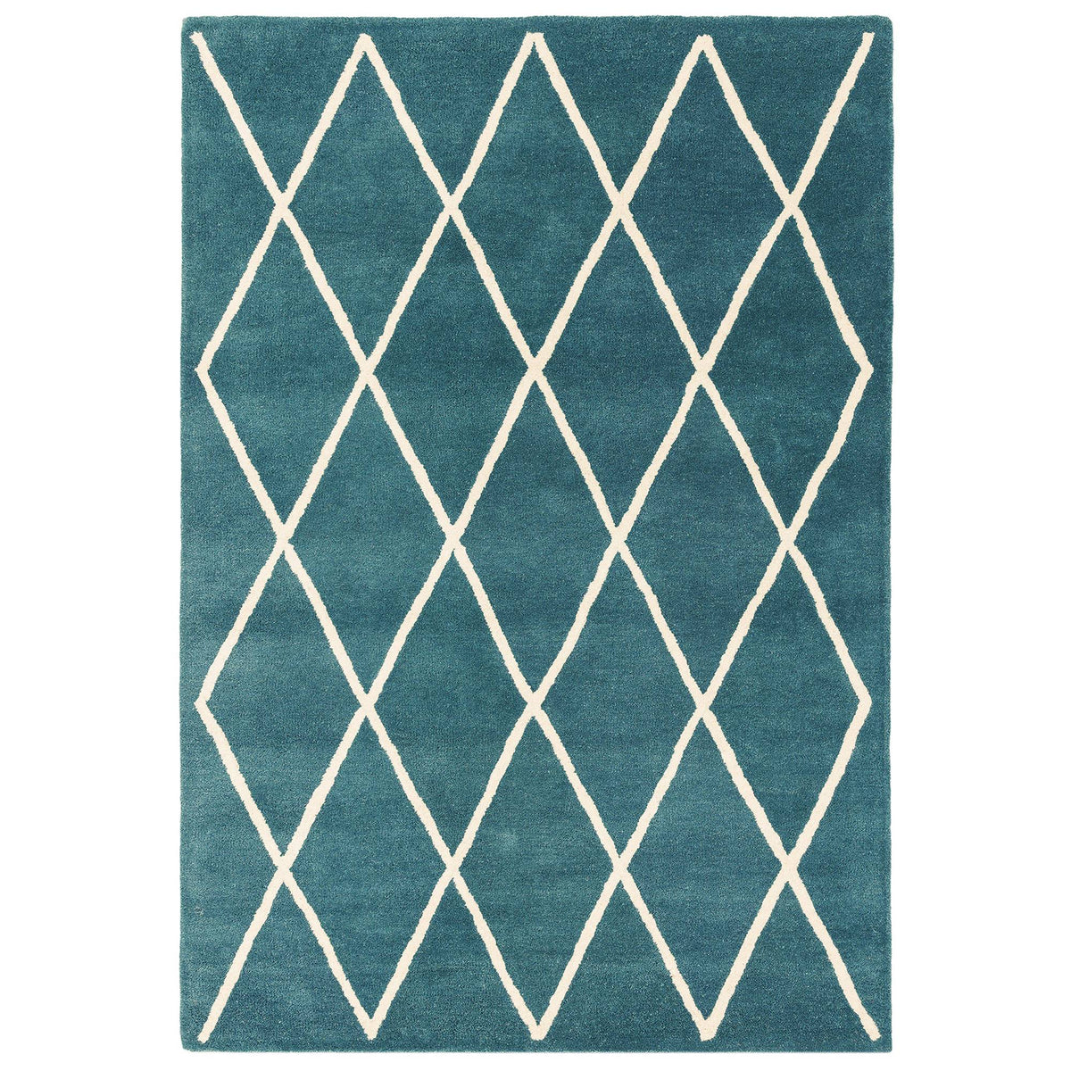 Albany Rug - Albany Diamond Teal