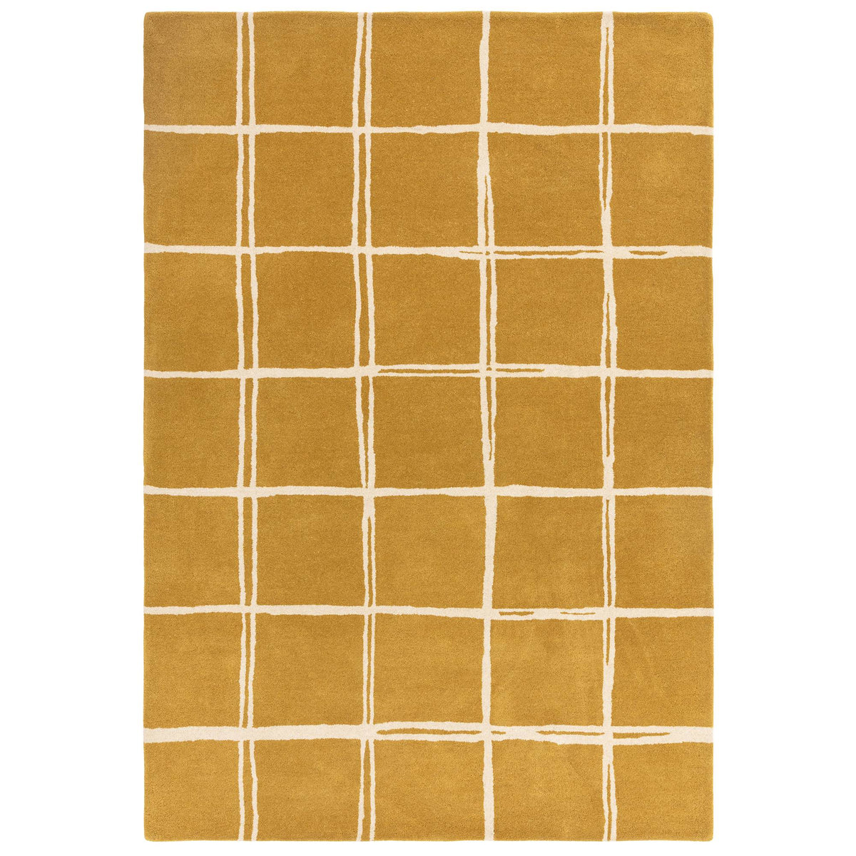 Albany Rug - Albany Grid Gold