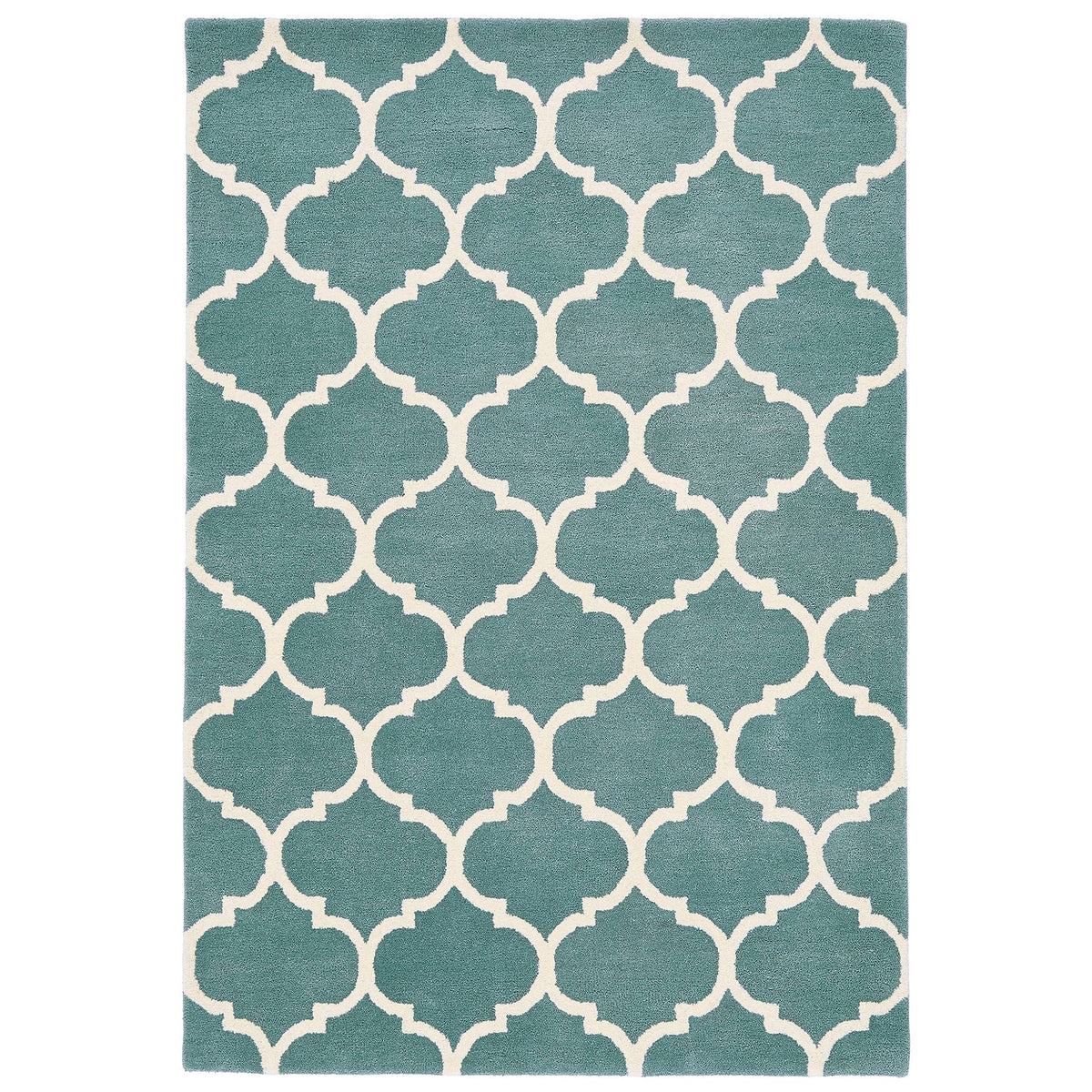 Albany Rug - Albany Ogee Duck Egg