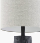 Alessio 66" Resin Floor Lamp, Painted Black