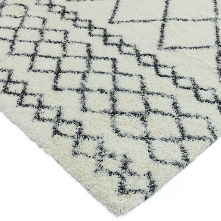 Machine woven in Turkey — Berber Polypropylene Living Room Rug — Boho, Alto