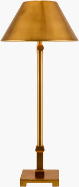 Andenes 35" Iron Table Lamp, Antiqued Gold