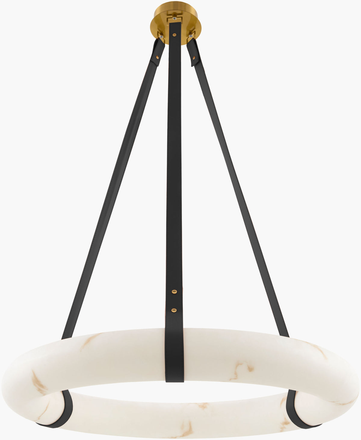 Annilo Iron Pendant Light, Electroplated White (ANLO-002)