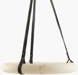 Annilo Iron Pendant Light, Electroplated White (ANLO-002)