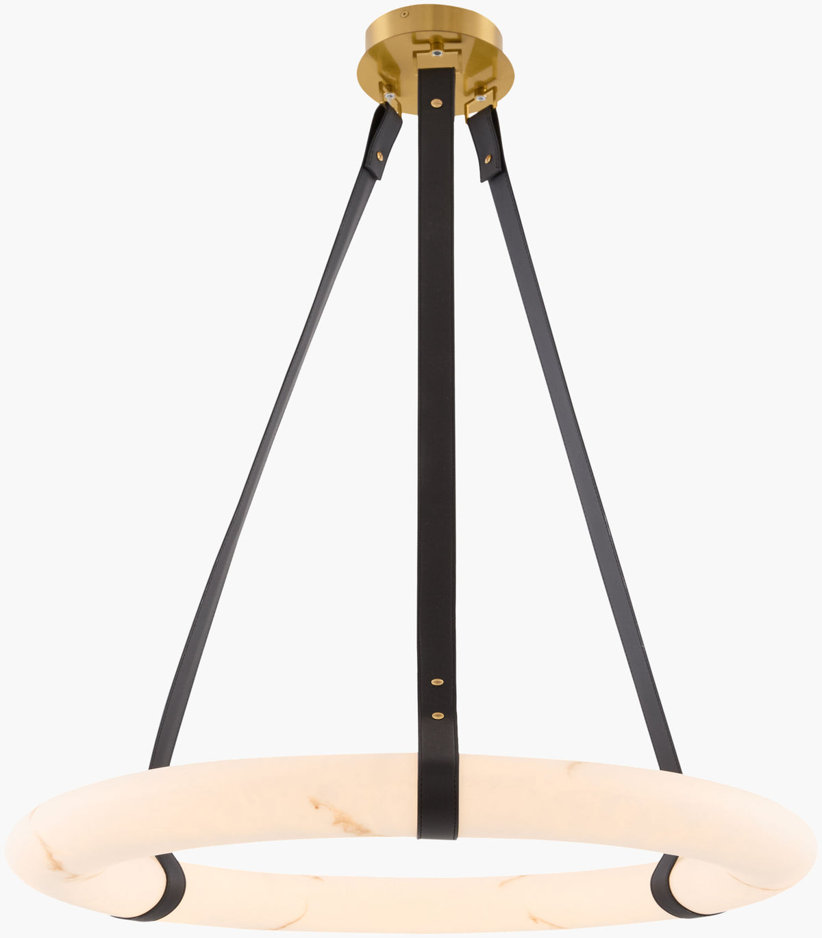Annilo Iron Pendant Light, Electroplated White (ANLO-002)