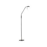 Dar JOU5546 Floor Lamp in Satin Chrome