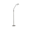 Dar JOU5546 Floor Lamp in Satin Chrome