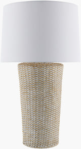 Allura 30" Rattan Table Lamp, Natural White