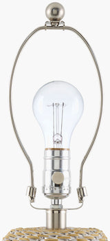 Allura 30" Rattan Table Lamp, Natural White