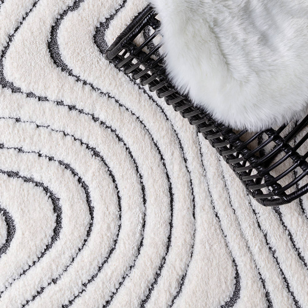 Ariana Rug styled in a living room